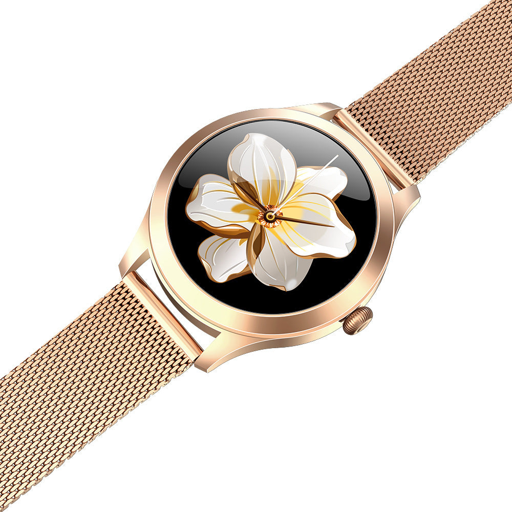 Chivo KW10Pro Women's Smart Watch – Slim Steel Strap, Elegant Design