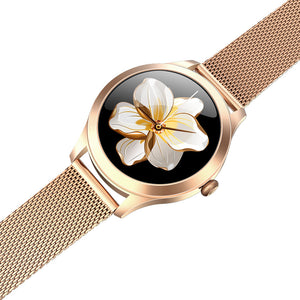 Chivo KW10Pro Women's Smart Watch – Slim Steel Strap, Elegant Design