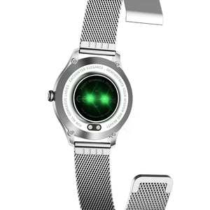 Chivo KW10Pro Women's Smart Watch – Slim Steel Strap, Elegant Design