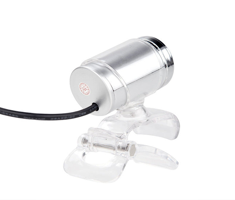 480P HD USB Webcam – 12MP CMOS Camera with Glass Lens & 30FPS Video