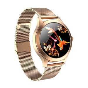 Chivo KW10Pro Women's Smart Watch – Slim Steel Strap, Elegant Design