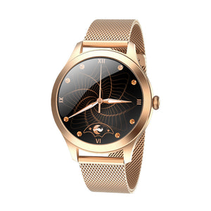 Chivo KW10Pro Women's Smart Watch – Slim Steel Strap, Elegant Design