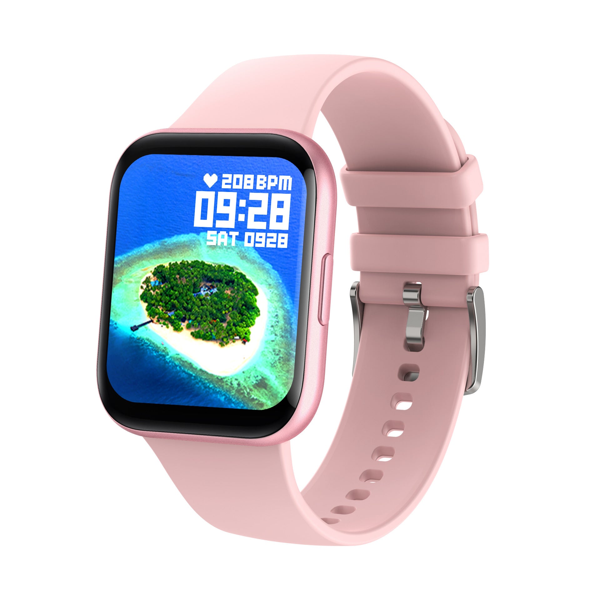 P25 Smart Bracelet – Full-Touch Screen, Heart Rate Monitor, Sports Fitness Tracker